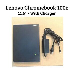 Lenovo Chromebook 100e • 11.6” • 4GB/32GB • Charger Included